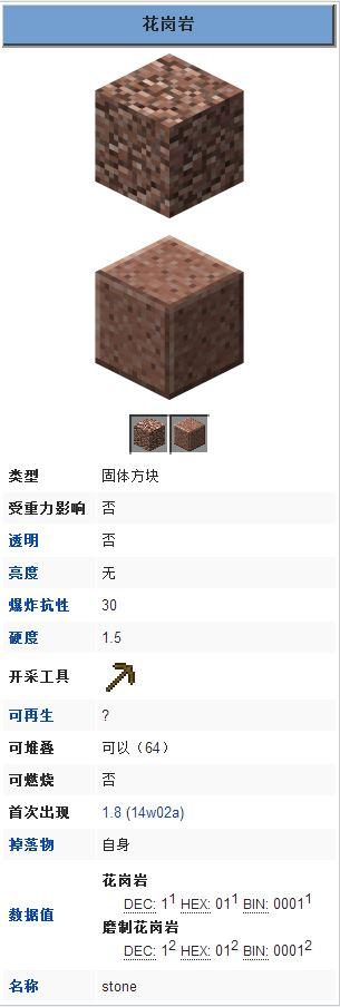 我的世界磨制花岗岩攻略