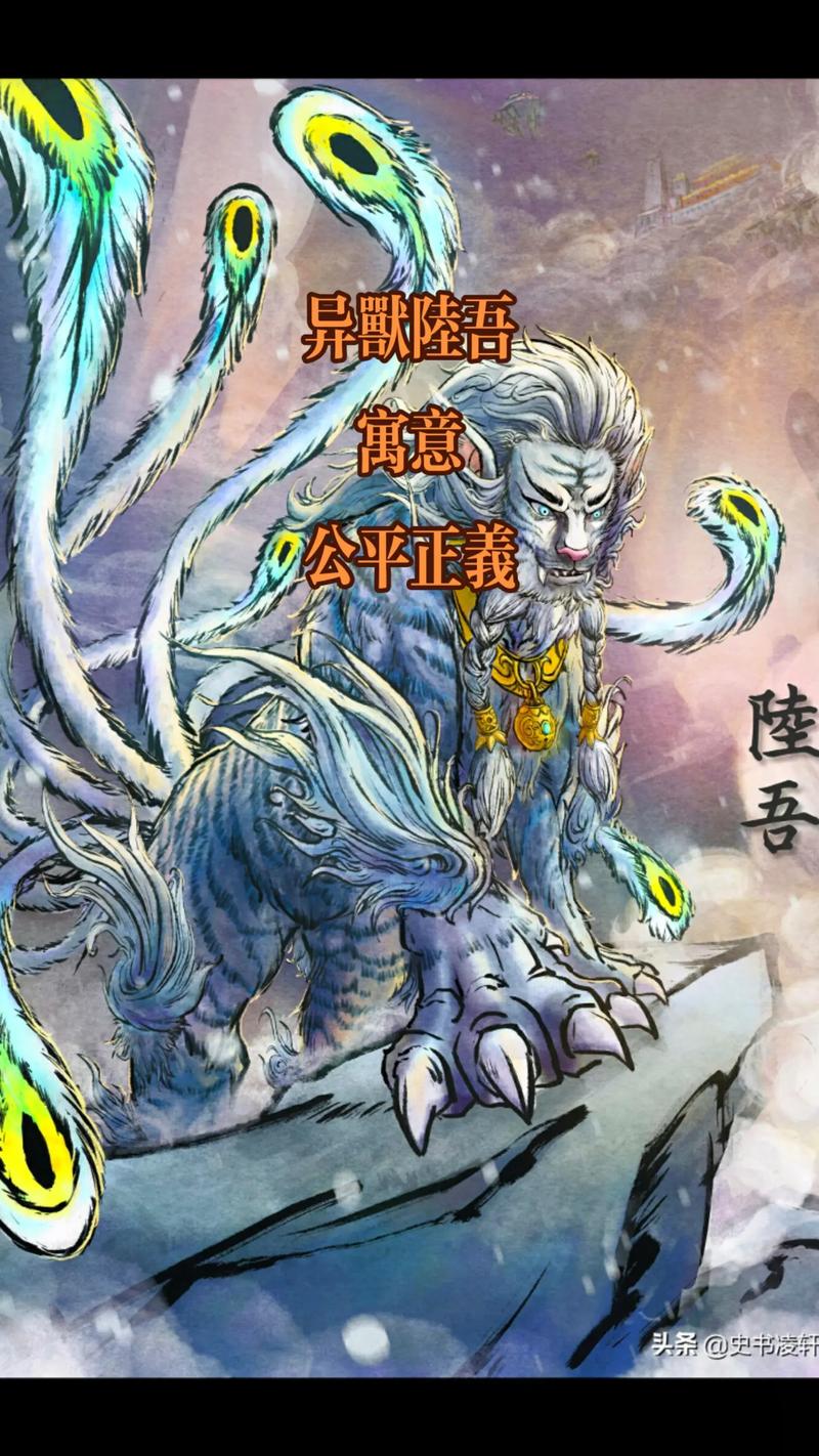 陆吾神兽是什么样的?上古神兽陆吾简介
