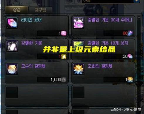 上级元素结晶简介