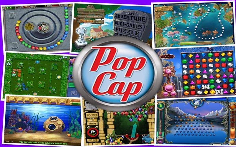 宝开游戏公司Popcap全部产品