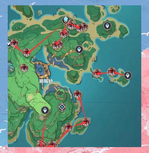 原神破旧的刀镡获取不难稻妻分布及速刷路线图了解下