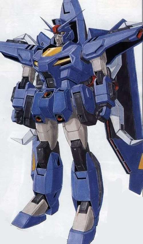 异端高达蓝色机原型机