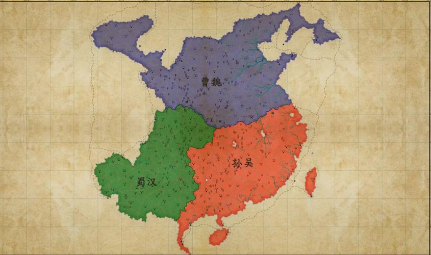 新三国争霸地图简介