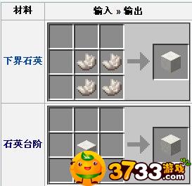 我的世界石英块怎么合成