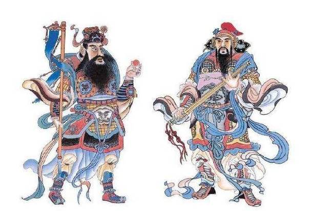 一绝孙谋唐朝以前门神都是神仙直到这两位将军成为门神