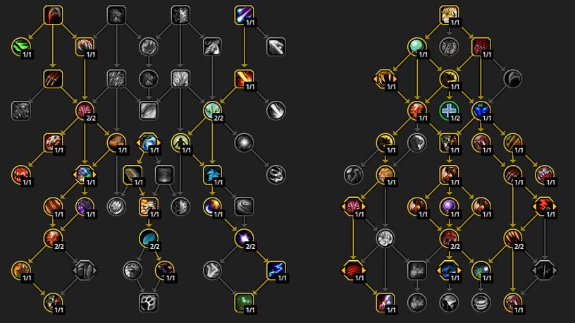 魔兽世界11.0利爪德鲁伊天赋树图介绍