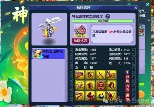 梦幻西游变异阴阳伞进阶饰品梦幻西游蓝色变异雷鸟人进阶的可以带饰品吗...