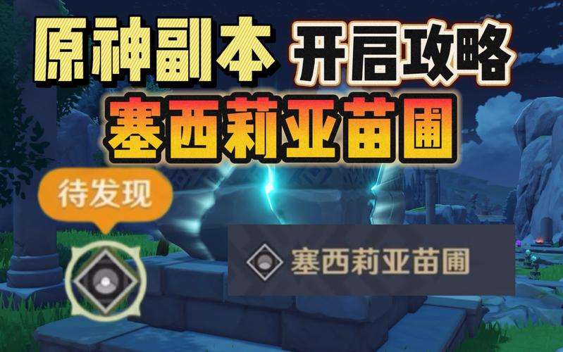 原神塞西莉亚的苗圃怎么开启