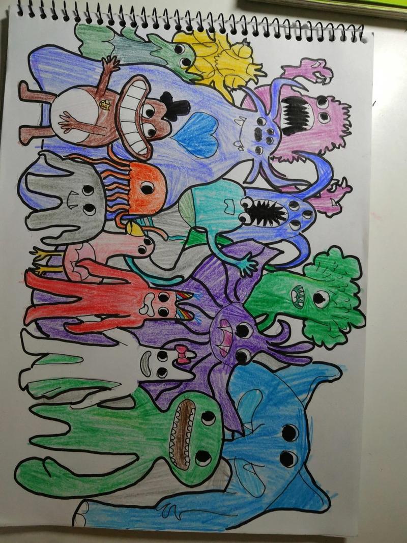 班班幼儿园里面的怪物怎么画