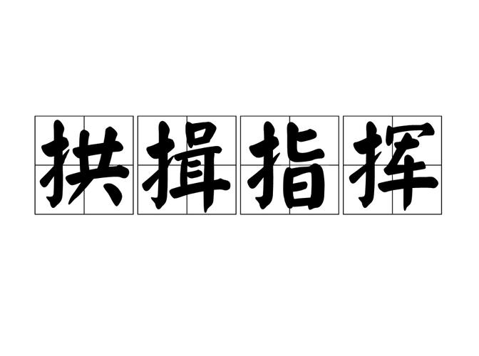 形容指挥别人的成语