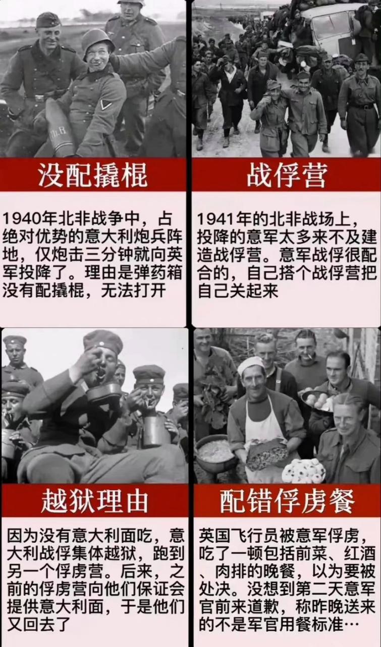 二战中的意大利军队战斗力如何,是否很菜