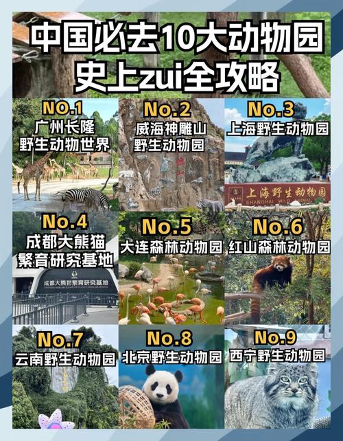 全国动物园排名榜前十名