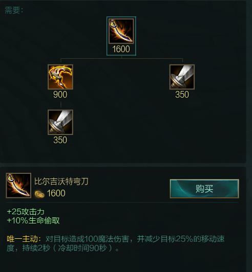 比尔吉沃特弯刀的介绍
