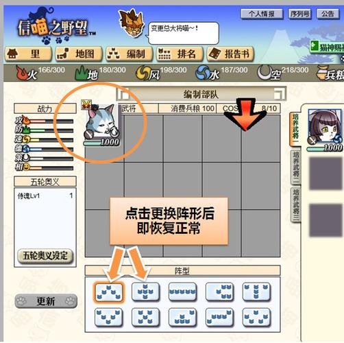 信喵之野望游戏背景
