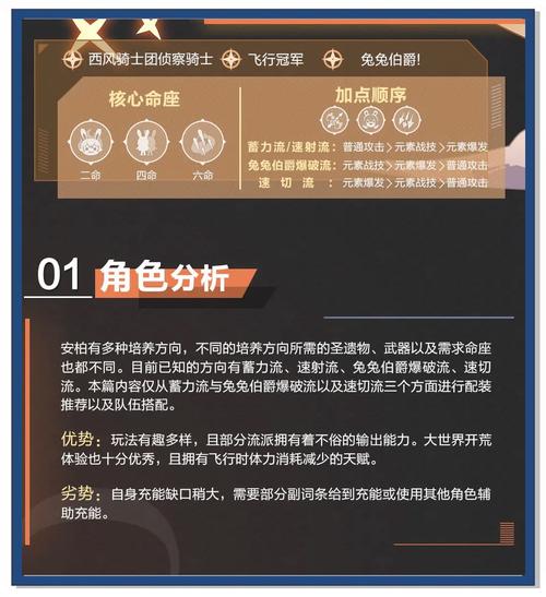 原神安柏武器怎么选_安柏武器选取建议