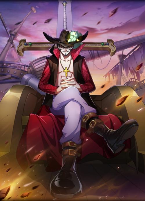 《海贼王》中关于七武海鹰眼米霍克