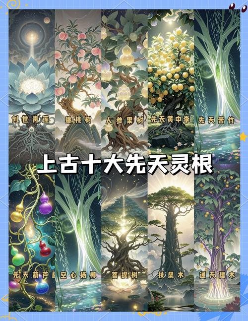 求:玄幻小说中的灵根、灵果的名称和简介